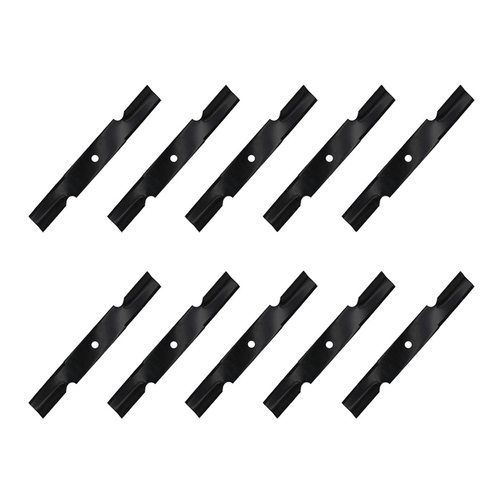 482878 482462 481707 48108 Ten 18" x 5/8" Mower Blades for 52" Scag