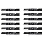 12PK Oregon Lawn Mower Blades for Bad Boy 038-3000-00 36" 54" Deck