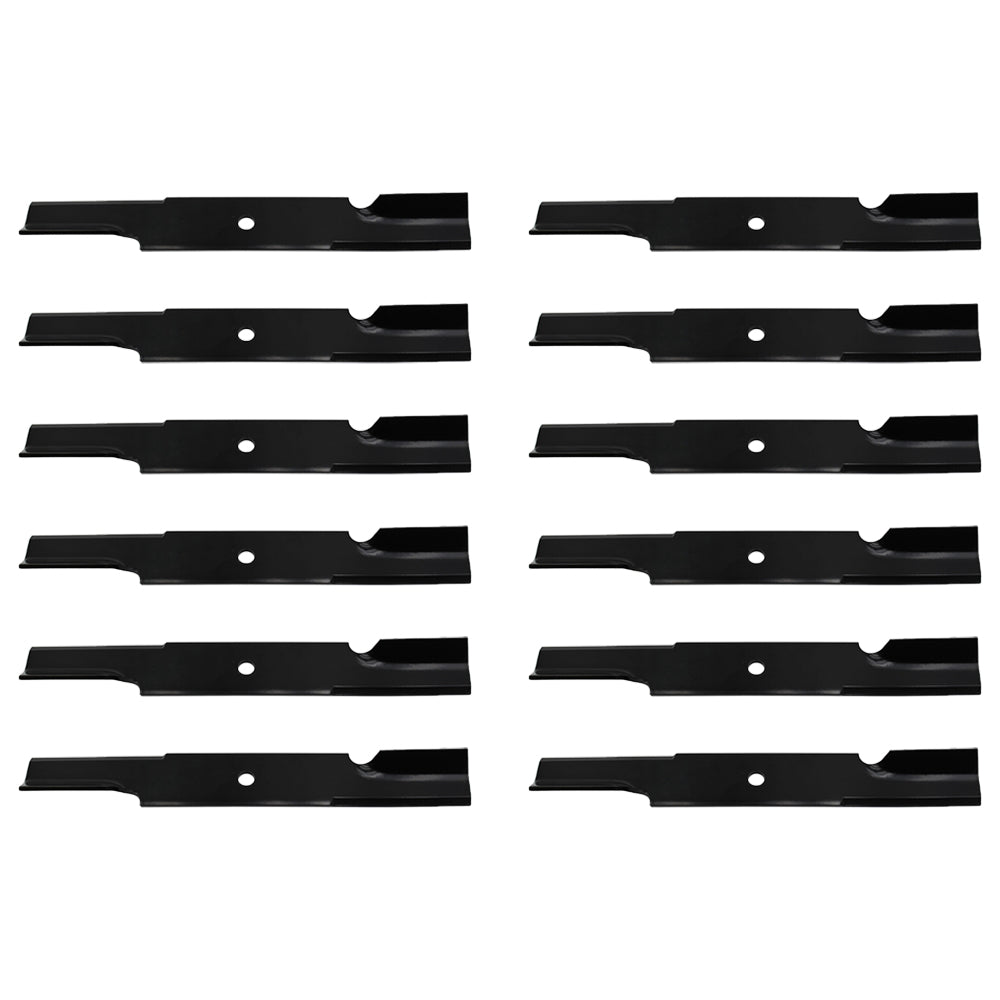 Qty 12: Notched Air-Lift Blade Fits Encore Replaces 363046