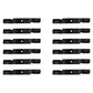 12PK G6 Fits Gator Blades Fits Ferris Fits Bobcat Fits Exmark 52" 48108