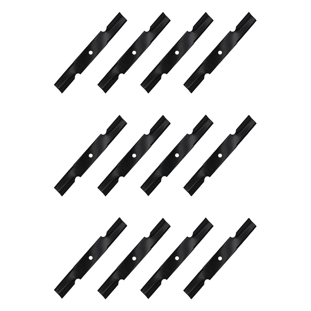 Qty 12: Notched Air-Lift Blade Fits Husqvarna Replaces 539100341