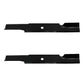 Qty 2: Notched Air-Lift Blade
 Fits Scag Replaces 482878