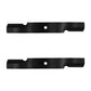 Set of 2 XHT mower blades to fit Lesco Scag 36" A48185 481711 482467 50140