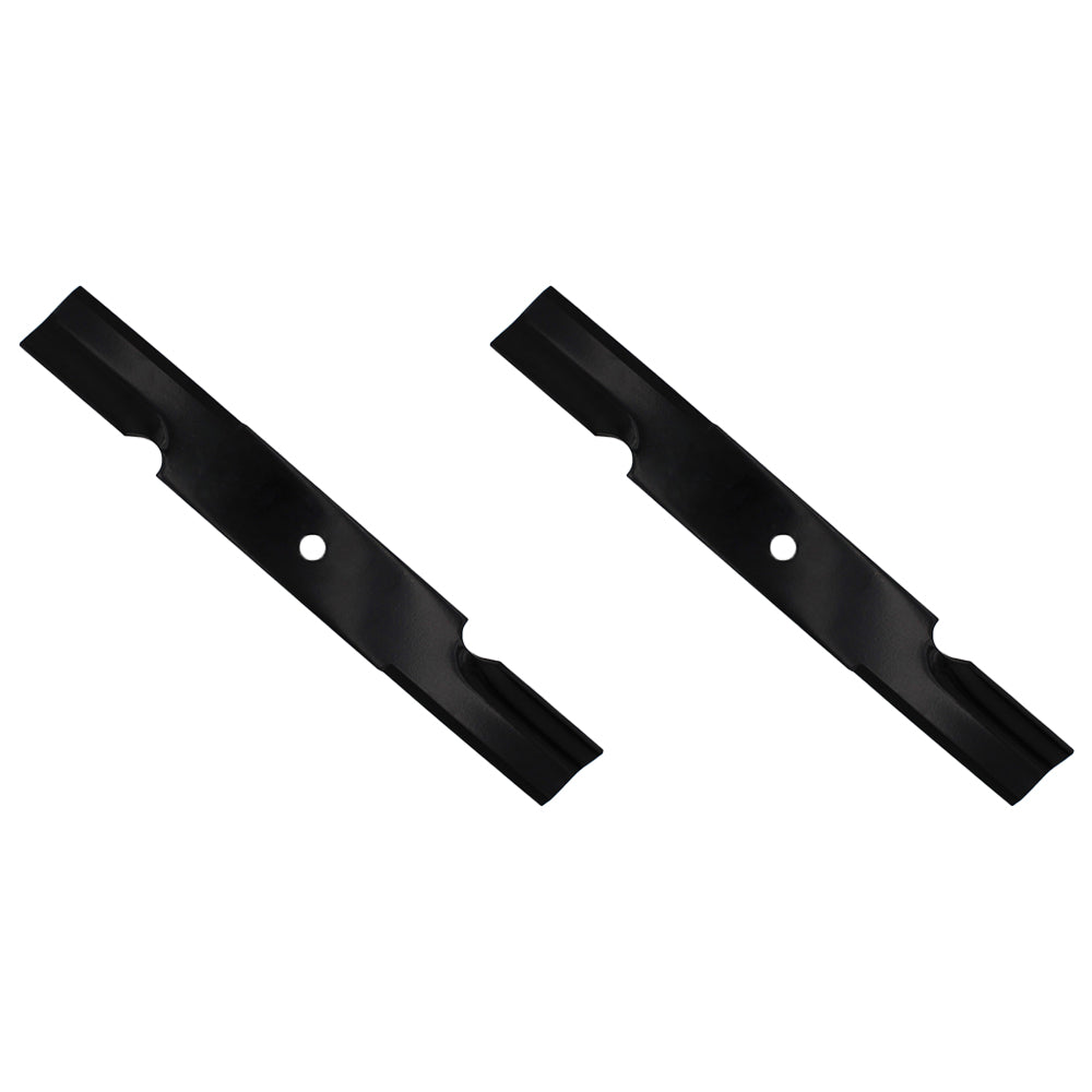 Qty 2: Notched Air-Lift Blade
 Fits Toro Replaces 1-633482