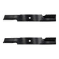 36"Rotary High Lift Lawnmower2 Blade Set 2.5" Wide HD Scag 482462 481707 48108