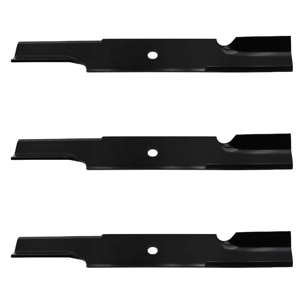 (3) Blade 596-344 Fits Gator Mulching Mower Blades Fits Wright 52" Stander