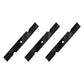 (3) Blades 91-322 for Gravely 36 & 52" Decks Replaces 00450300 & 04916400