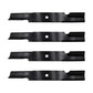 QTY 4: Notched Air-Lift Blade
 Fits Gravely Replaces 00450300