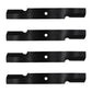 QTY 4: Notched Air-Lift Blade
 Fits Husqvarna Replaces 539100341