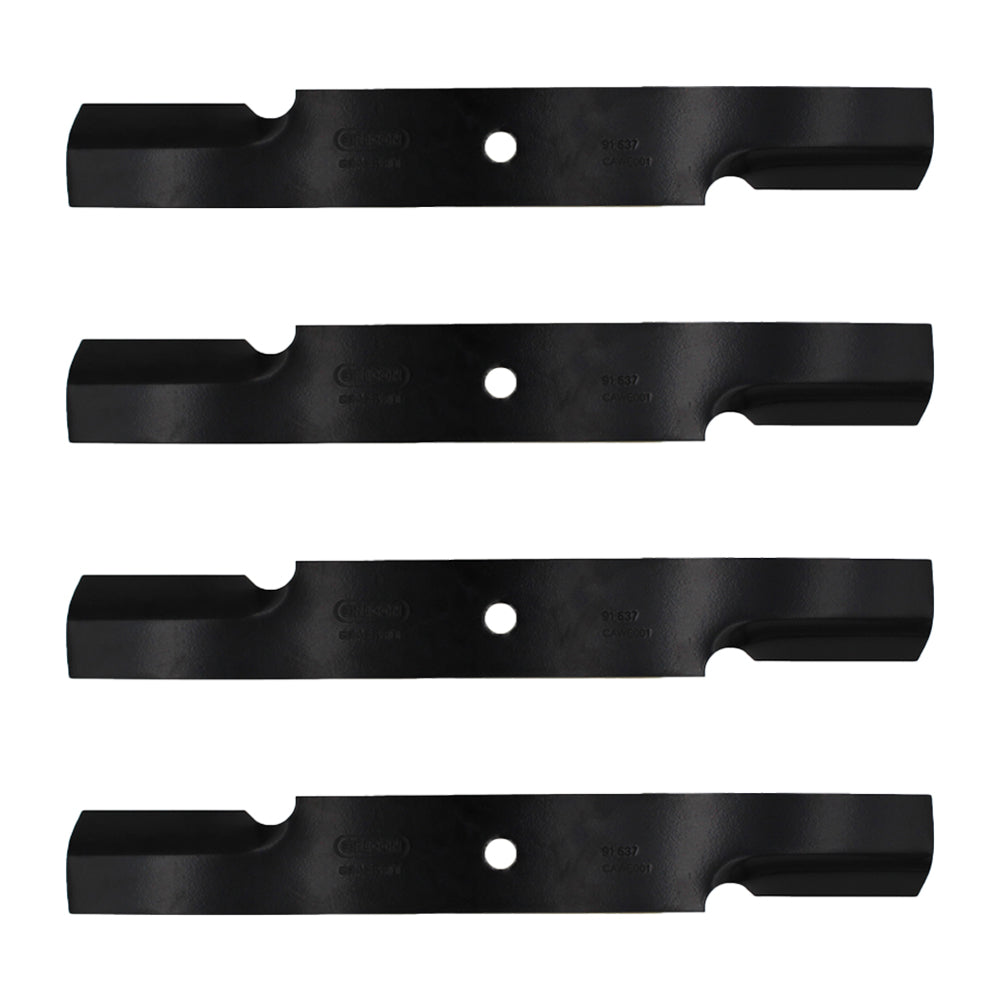 QTY 4: Notched Air-Lift Blade
 Fits Great Dane Replaces D18037