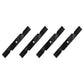QTY 4: Notched Air-Lift Blade
 Fits Great Dane Replaces D18037