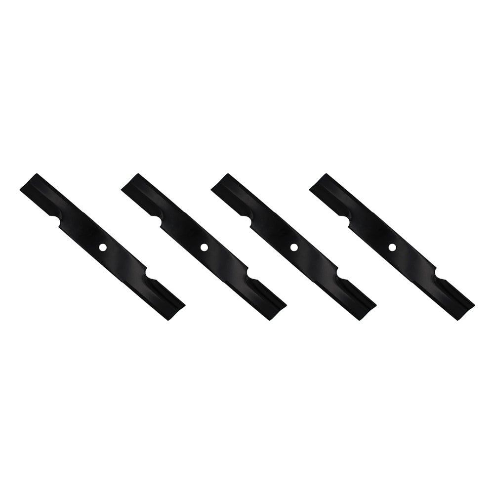 QTY 4: Notched Air-Lift Blade
 Fits Ferris Replaces 1521227