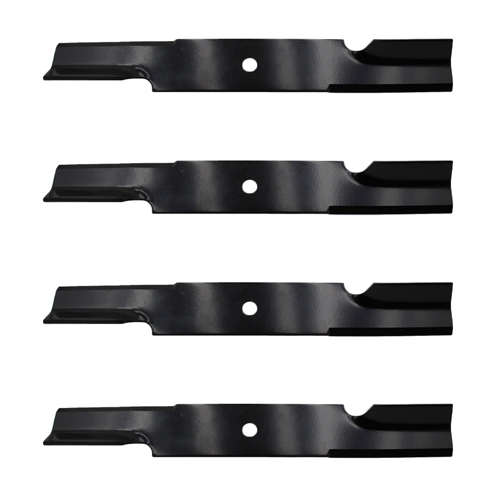 QTY 4: Notched Air-Lift Blade
 Fits Husqvarna Replaces 539100341
