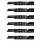 6PK Notched Air-Lift Blades Set 482878 Fits Scag 52"