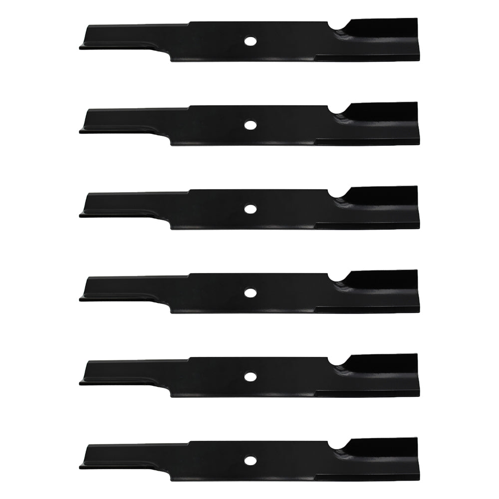 6PK Notched Air-Lift Blades Fit Scag 36" 52" 48108 481707 482462 48108