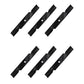 6PK Lawn Mower Blades 52" for Gravely 00450300 04916400