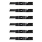 Qty 6: Notched Air-Lift Blade
 Fits John Deere Replaces AM104490