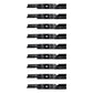 (9) Blades Fits Wright 71440001 Stander 52" Lawn Mower Fits Gator Blade Pack