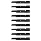 Qty 9: Notched Air-Lift Blade Fits Bunton Replaces 6294