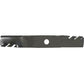 M136194 Toothed Mulching Blade Fits John Deere Models: 48" 7-iron decks