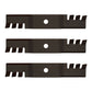 Qty 3: Mulching Blade Fits John Deere Replaces M136185