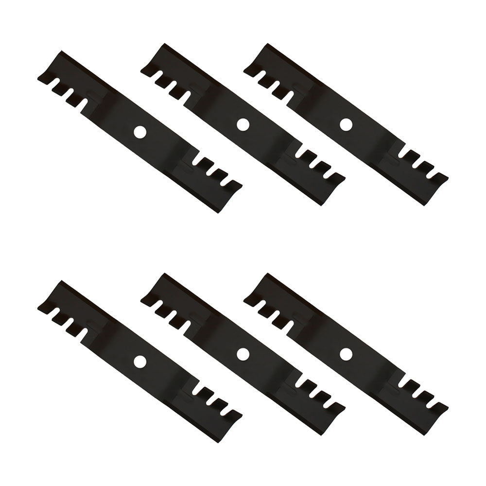 Qty 6: Mulching Blade Fits John Deere Replaces M136185