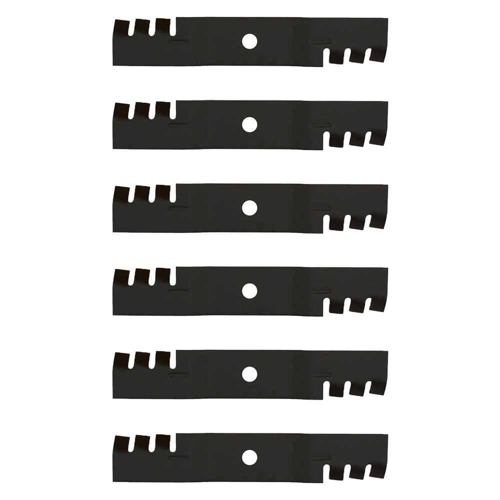 Qty 6: Mulching Blade Fits John Deere Replaces M136185