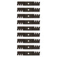 Qty 9: Mulching Blade Fits John Deere Replaces M136185