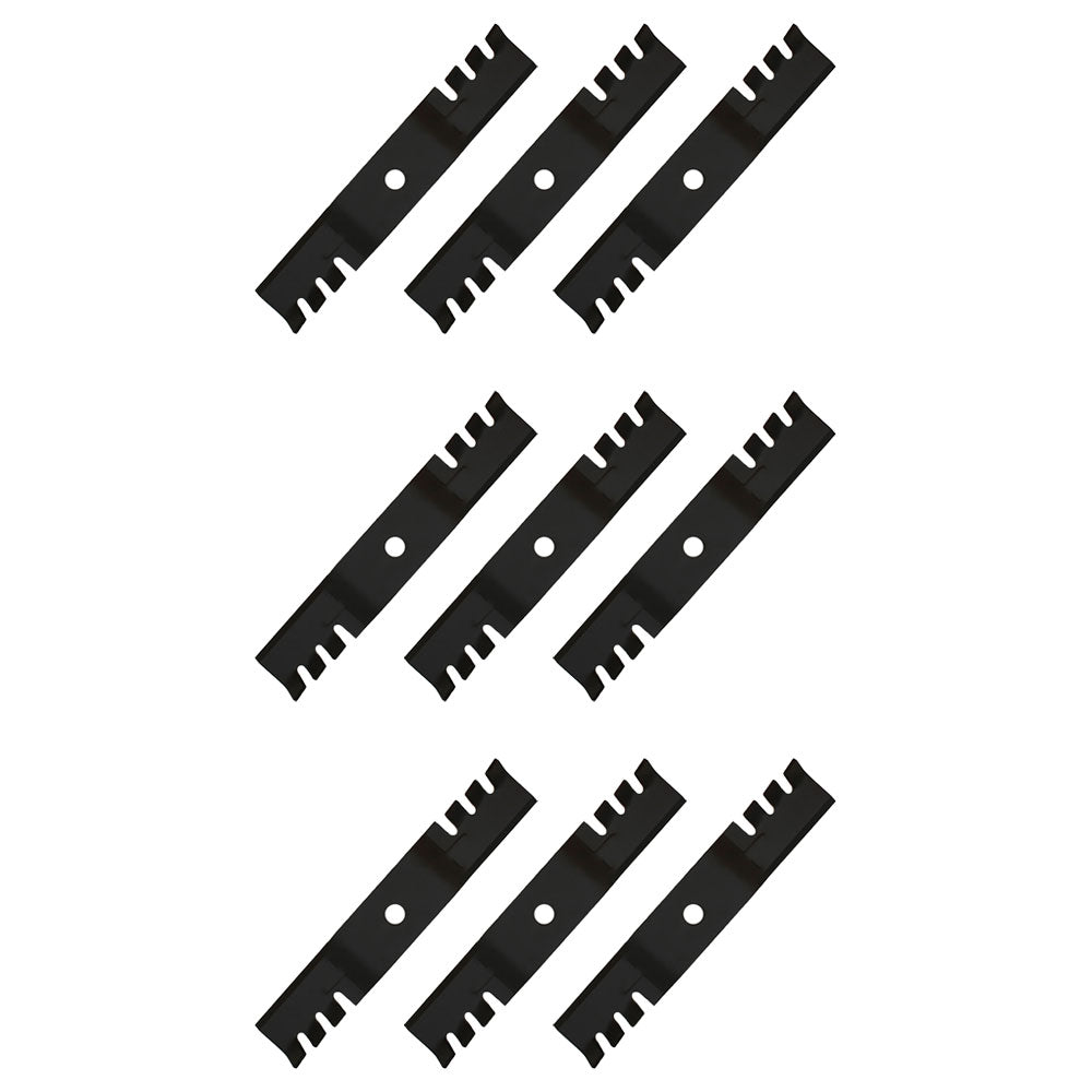 Qty 9: Mulching Blade Fits John Deere Replaces M136185