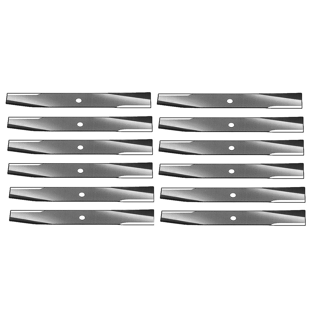 Qty 12: Mower Blade Fits John Deere Replaces AM31100