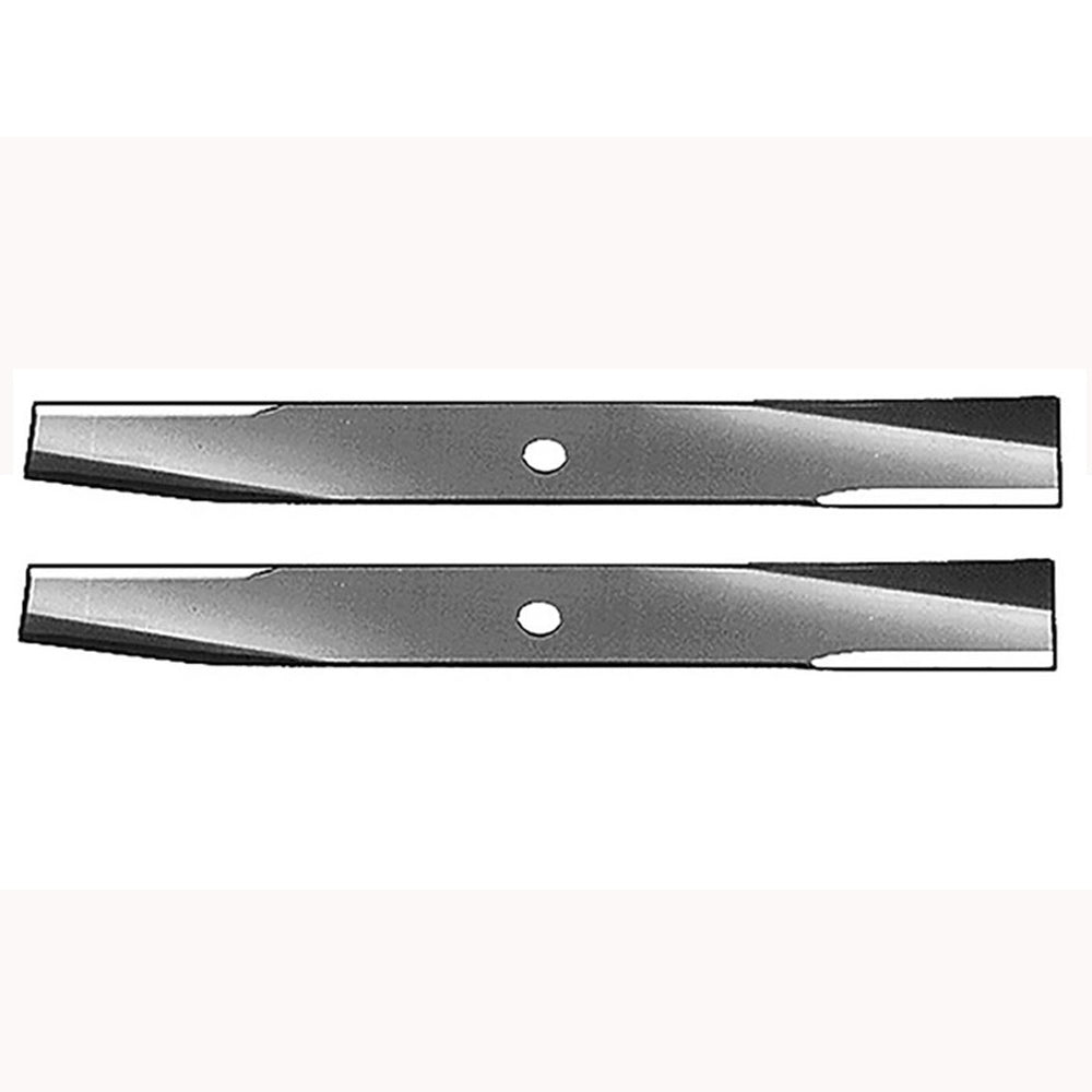 AM30698 M82408 Two Mower Blade Set Fits John Deere 38" Cut 116 LT166 314