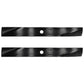 2 Pack 596-309 Blades Fits John Deere AM100946