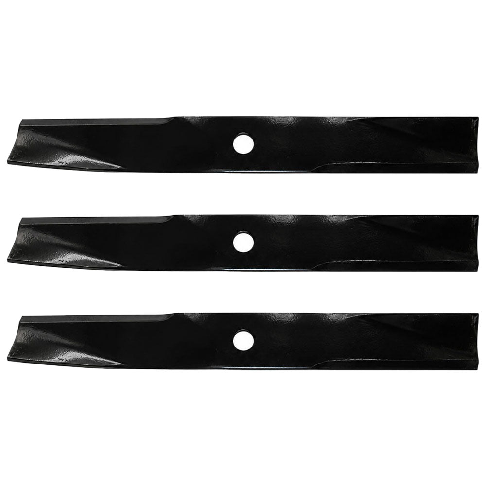 3 Lawn Mower Blade Fits John Deere 180 185 Lawn Tractor with 46" Deck