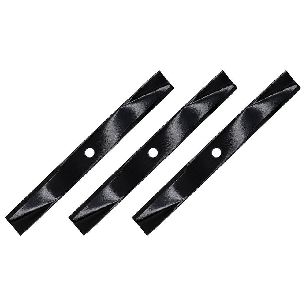 3 Lawn Mower Blade Fits John Deere 180 185 Lawn Tractor with 46" Deck