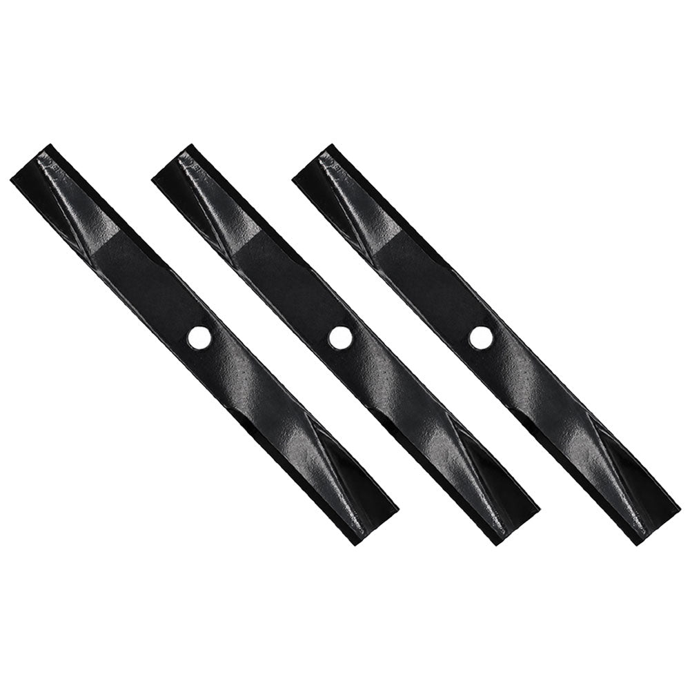 3 Lawn Mower Blade Fits John Deere 180 185 Lawn Tractor with 46" Deck