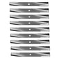 9 Mower Blades Fits John Deere LT166 116 120 140 46" Deck AM31100 M127466 M41967