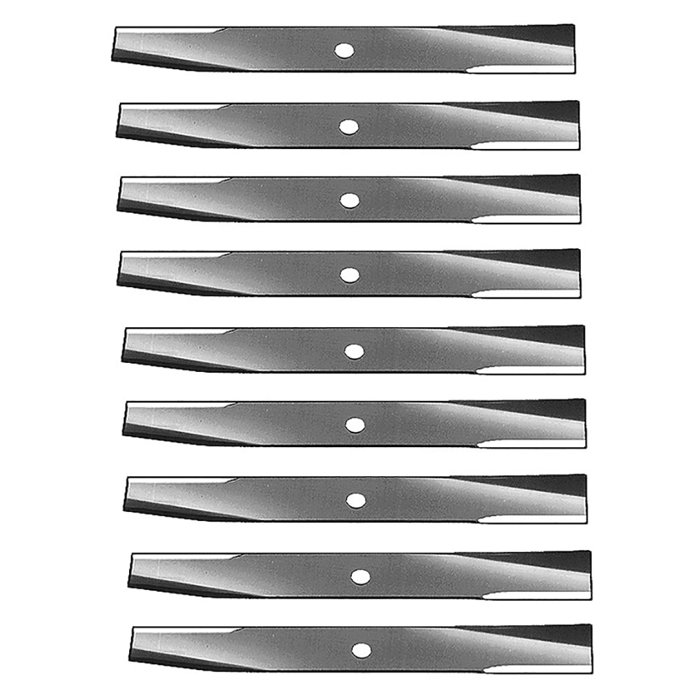 Qty 9: Mower Blade Fits John Deere Replaces AM100946