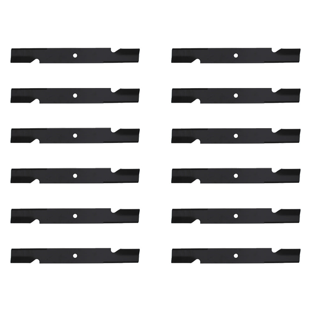 12 Blades for Scag 482881 48111 481708 481712 482787 61" New Style Air