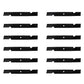 Qty 12: Mower Blade Fits Massey Ferguson Replaces LAB50-0053_x12