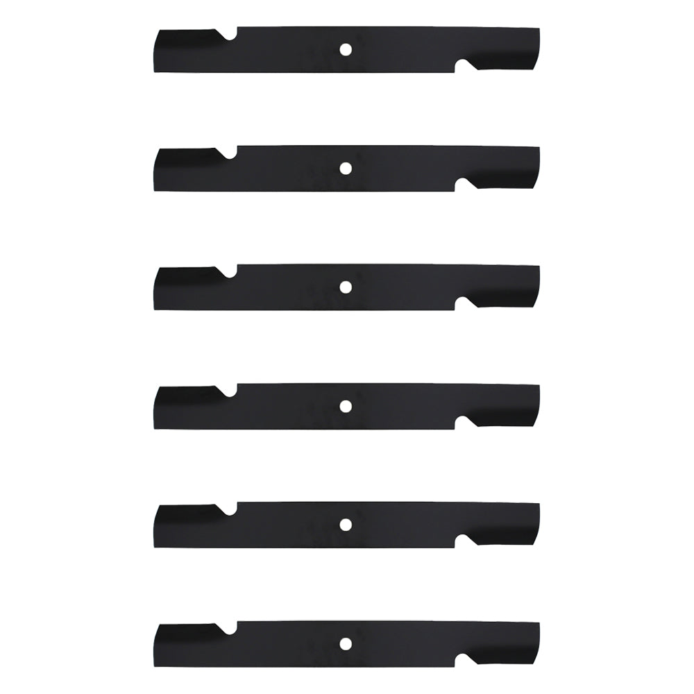 6PK Heavy Duty Lawn Mower Blades for Bad Boy Outlaw XP 61 038-6080-00"