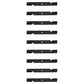 Qty 9: Mower Blade
 Fits Gravely Replaces 05290000