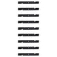 Qty 9: Mower Blade
 Fits Scag Replaces 48111
