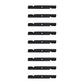 Qty 9: Mower Blade
 Fits Encore Replaces 823006
