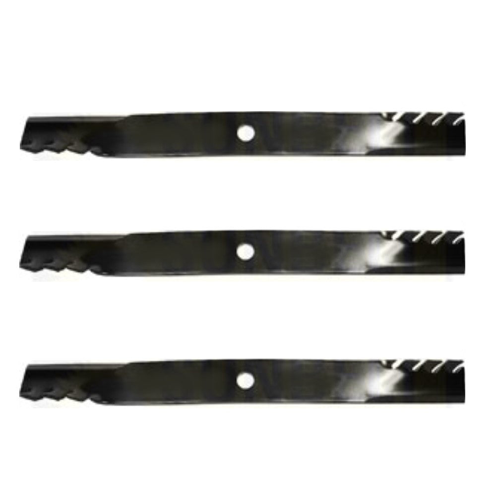 3 Mower Blades Fits John Deere 72" 1400 1500 Front Mount