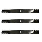 3-Pack 396-743 Blades Fits John Deere TCU15882 777 797 2520 2720