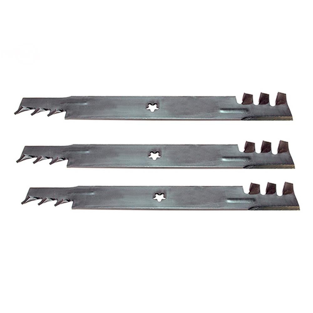 Qty 3: Toothed Mulching Blade Fits Ariens Replaces 21546095