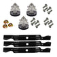 Fits Toro LX500 GT2100 GT2200 Heavy Duty Lawn Mower Blade Spindle Kit w/Bolts