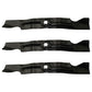 3 Blades Fit MTD 942-04053 742-04053 50" RZT Deck Zero-Turn Mower RZT50 RZT-50