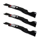 112-0316 Replacement Set of (3) 17.9" Lawn Mower Blades Fits Toro Models