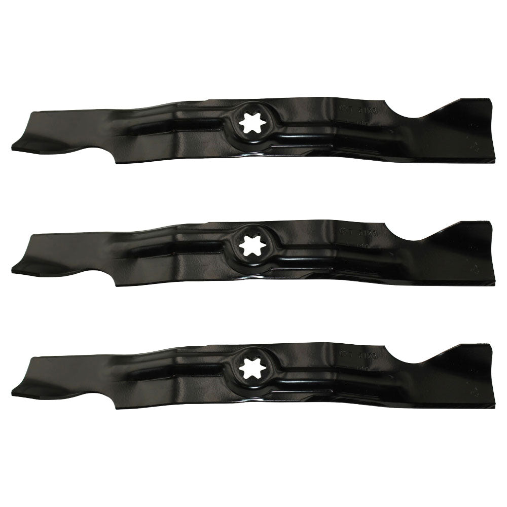 3PK Heavy Duty Blades Fits Cub Cadet 50" RZT50 742-04053 954-04053 942-04053C